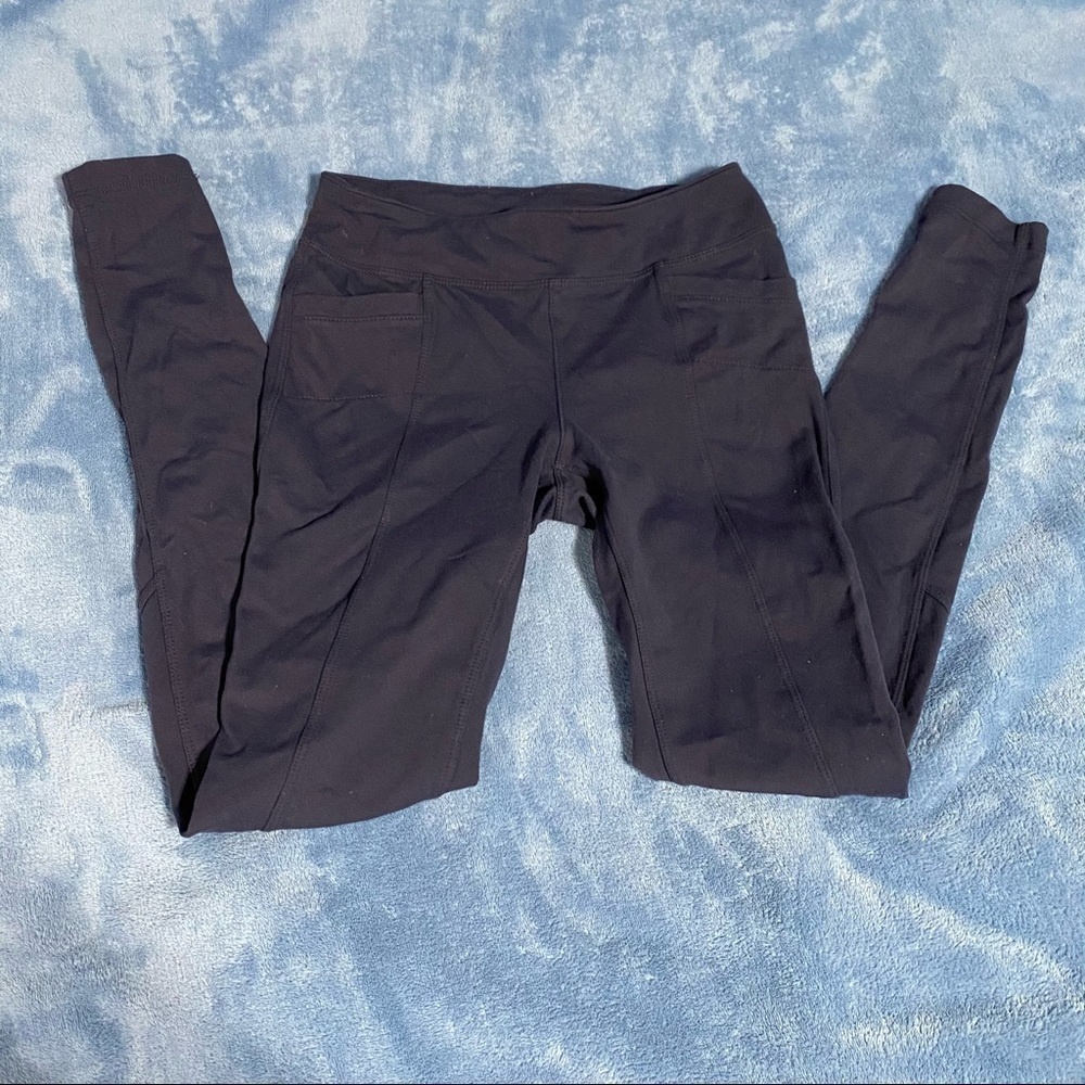 𝅺athleta leggings with pockets